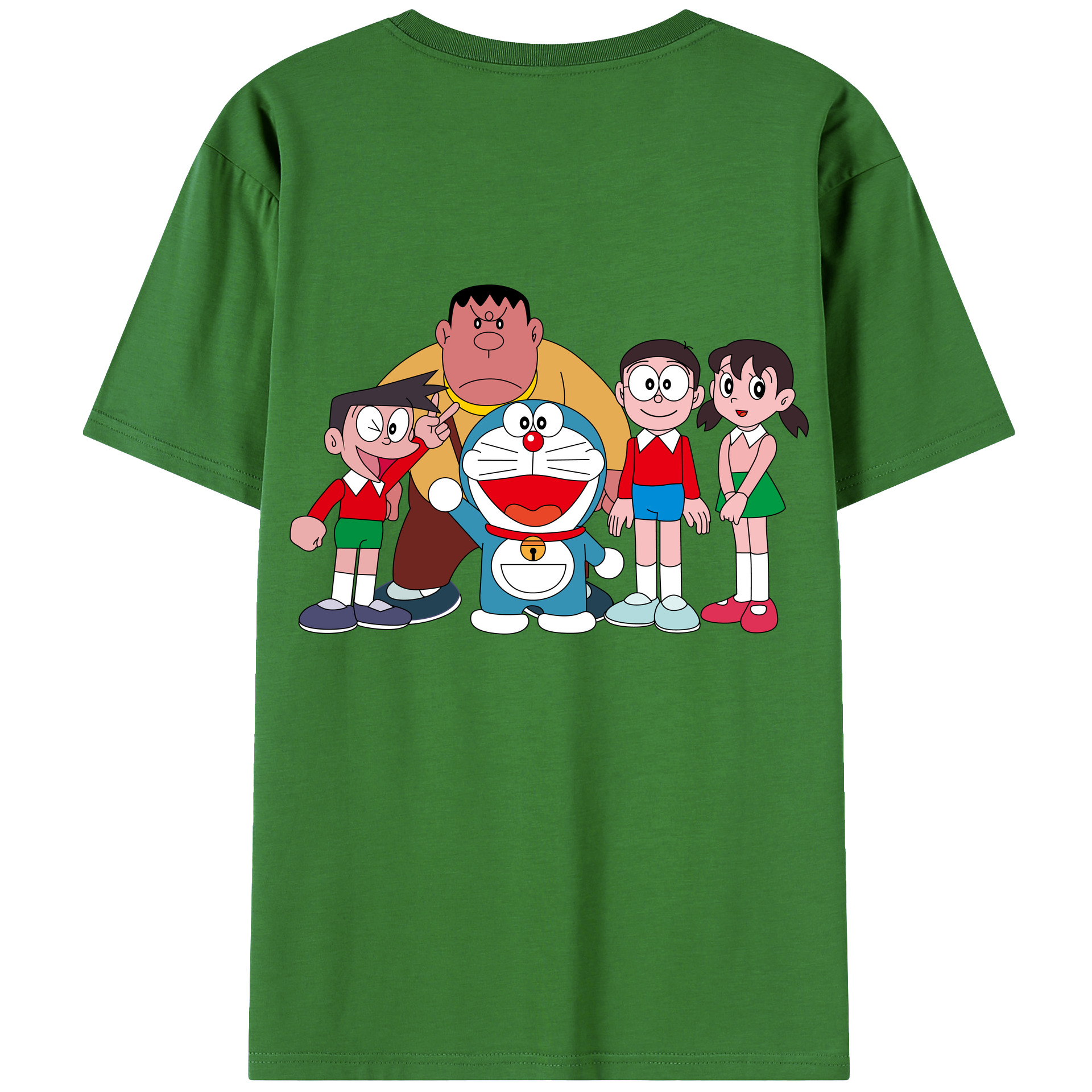 （画像用） ドラえもん 骨川 スネ夫 Doraemon Honekawa Suneo レディース半袖Tシャツ(バックプリント)